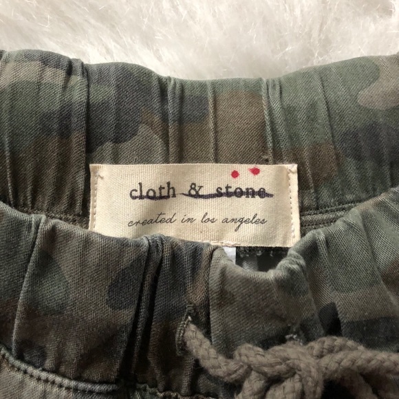 Anthropologie Cloth + Stone Camo Pocket Jogger - Picture 8 of 8